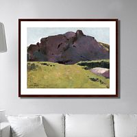 картина: the rocky slope, 1875г. в Перми