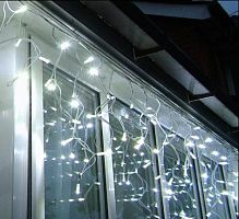 бахрома светодиодная уличная 300см белая (ul-00001365) uld-b3010-200/twk warmwhite ip67 в Перми