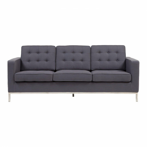 диван florence knoll sofa прямой серый в Перми