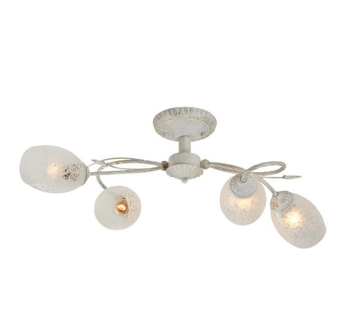 потолочная люстра idlamp julia 874/4pf-whitepatina в Перми