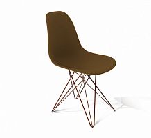 стул dsr коричневый s50 (eames style) в Перми