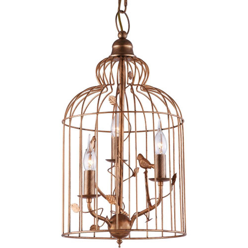 подвесная люстра arte lamp gabbia a1865sp-3bg в Перми