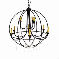 люстра-клетка otis серебро в Перми