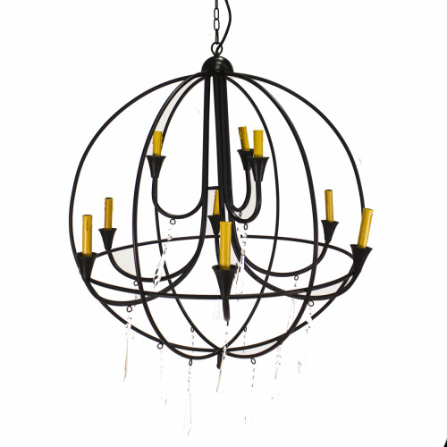 люстра-клетка otis серебро в Перми