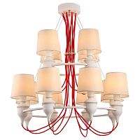 подвесная люстра arte lamp sergio a3325lm-8-4wh в Перми