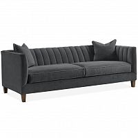 диван penelope sofa прямой серый в Перми