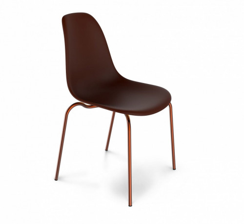 стул dsr коричневый s30 (eames style) в Перми