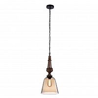 подвесной светильник crystal lux deco sp1 a amber в Перми