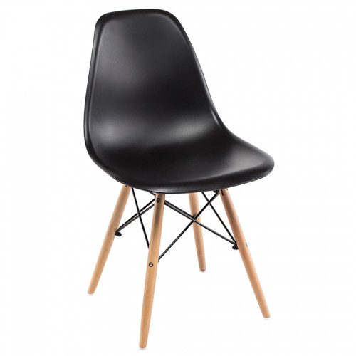 стул деревянный eames pc-015 black в Перми