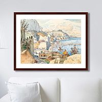 картина: a view of capri, 1927г. в Перми
