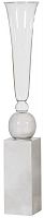 ваза настольная crystal circle white middle в Перми
