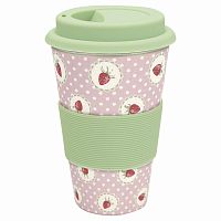 кружка на вынос strawberry pale pink в Перми