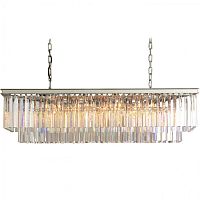 люстра odeon l80 silver&glass серая, прозрачная в Перми