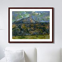 картина: mont sainte-victoire, 1906г. в Перми