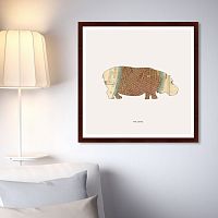 картина: nyc hippo, 2016г в Перми