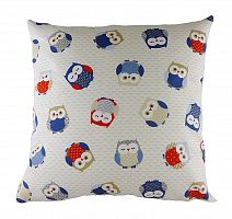 подушка с принтом owl print blue в Перми