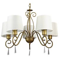 подвесная люстра arte lamp carolina a9239lm-5br в Перми