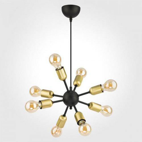 подвесная люстра tk lighting 1468 estrella black в Перми