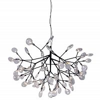 подвесная люстра crystal lux evita sp63 black/transparent в Перми