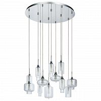 дизайнерская подвесная люстра spot light larissa 1891228 хром в Перми