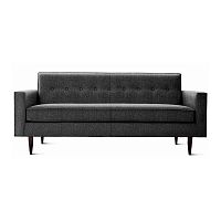 диван bantam sofa большой прямой темно-серый в Перми