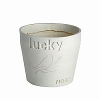 цветочный горшок lucky белый в Перми