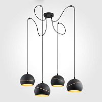 подвесная люстра tk lighting 2221 yoda black orbit в Перми