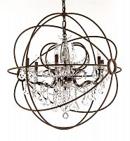 люстра foucault's orb crystal d75 антик (темная) коричневая в Перми