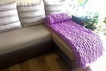 плед нежность фиолетовый малый в Перми