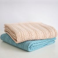 плед голубой light в Перми