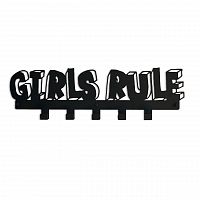 вешалка girls rule черная в Перми
