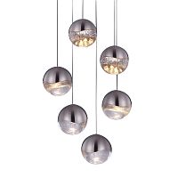 подвесной светильник globo 6u nickel от delight collection в Перми