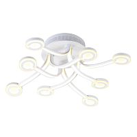 потолочная светодиодная люстра odeon light buttons 3862/80lc в Перми