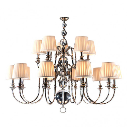 люстра holandesa от schuller прозрачная/стальной/кремовая в Перми