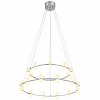 подвесная светодиодная люстра st luce cilindro sl799.103.21 белая в Перми