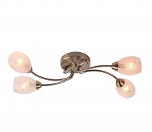 потолочная люстра idlamp carmina 201/4pf-oldbronze в Перми