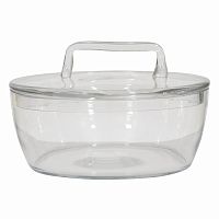 ваза настольная basket glass low в Перми