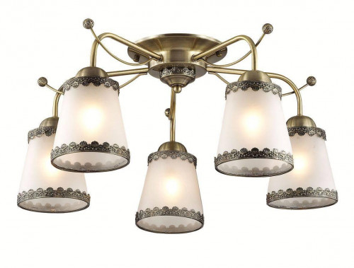 потолочная люстра lumion abbi 3266/5c белая в Перми