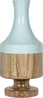 ваза настольная rustic chic blue wood в Перми