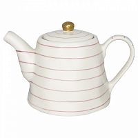 чайник sally pale pink w/gold в Перми