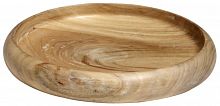 блюдо деревянное с низким бортиком 37 см bowl в Перми