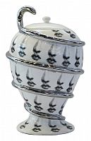 декоративная ваза с крышкой пьеро форназетти serpentino silver в Перми