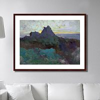 картина: rocky peak, 1875г. в Перми