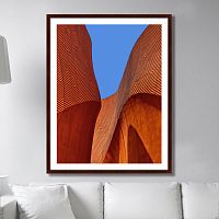 картина: perpective in red, architecture в Перми