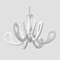 потолочная светодиодная люстра ambrella light orbital classic fk81/6 wh 292w d640 белая в Перми