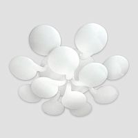 потолочная светодиодная люстра ambrella light orbital cloud fc26/12 wh 432w d1140 в Перми