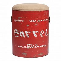 столик-табурет barrel red красный в Перми