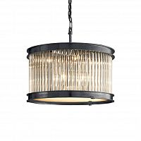 люстра essex crystal 45 черное основание, прозрачное стекло в Перми