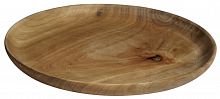 блюдо деревянное с низким бортиком 35,5 см bowl в Перми