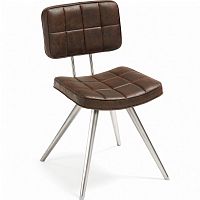 стул lola seat pu brown ножки из нержаеющей стали c589u09 от la forma (ex julia grup) в Перми